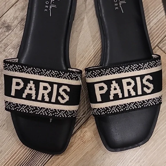 New With Box Nicole Miller PARIS Sandals - Picture 2 of 3